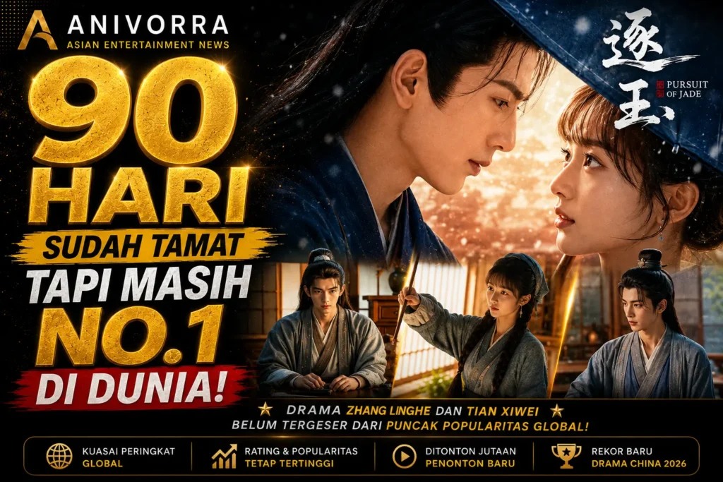 Pursuit of Jade Cetak Rekor, 90 Hari Usai Tamat Masih Jadi Drama China Nomor 1